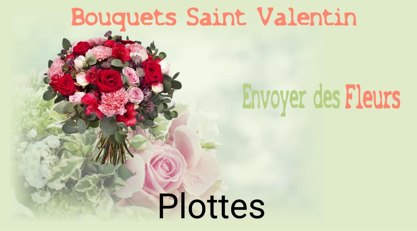 Roses de Saint-Valentin livrées à Plottes